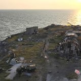 Peu après le début de l'invasion de l'Ukraine le 24 février 2022, l'armée russe s'était emparée de l'île des serpents, caillou stratégiquement situé à quelques dizaines de kilomètres des côtes, où stationnait un petit contingent de soldats ukraini...